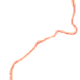 Night-time road noise heatmap for GL15 4DJ