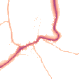 Daytime road noise heatmap for GL15 4DR