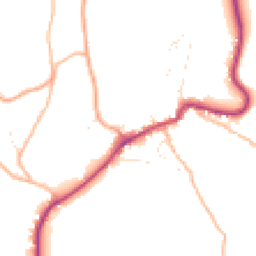 Daytime road noise heatmap for GL15 4EG