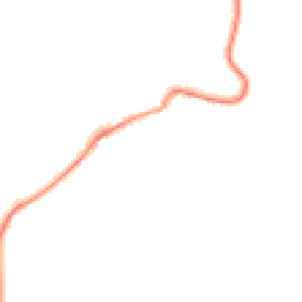 Night-time road noise heatmap for GL15 4EH
