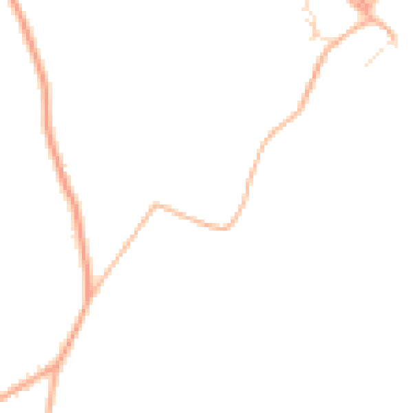 Daytime road noise heatmap for GL15 4EY