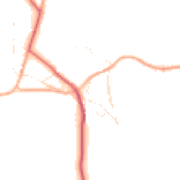 Daytime road noise heatmap for GL15 4HA