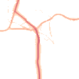 Daytime road noise heatmap for GL15 4HG