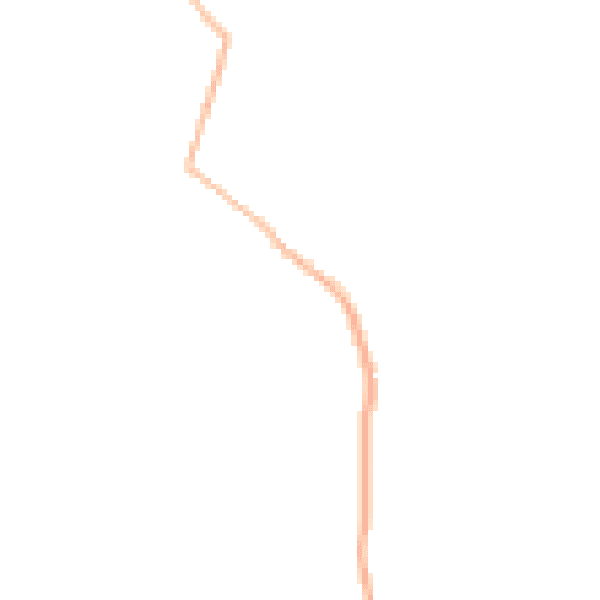 Night-time road noise heatmap for GL15 4JD