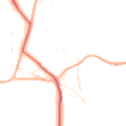 Daytime road noise heatmap for GL15 4JZ