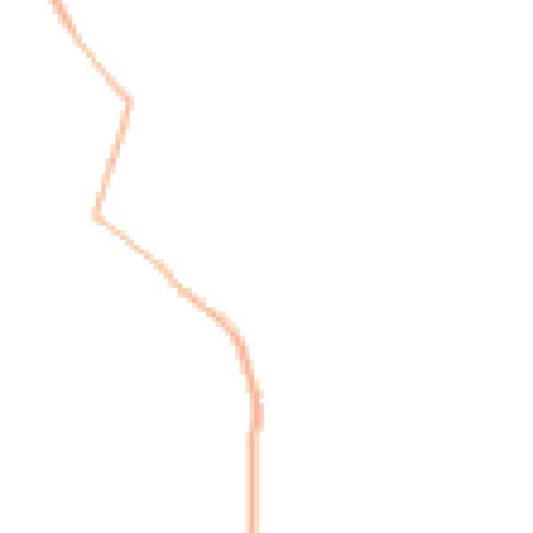 Night-time road noise heatmap for GL15 4JZ