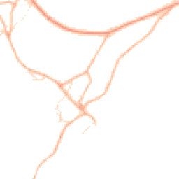 Daytime road noise heatmap for GL15 4NE