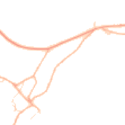 Daytime road noise heatmap for GL15 4NY