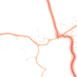Daytime road noise heatmap for GL15 4PQ