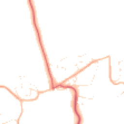 Daytime road noise heatmap for GL15 4QJ