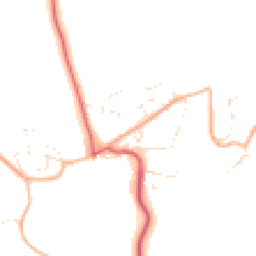 Daytime road noise heatmap for GL15 4RL