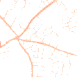 Daytime road noise heatmap for GL15 5AQ