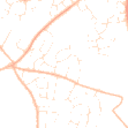 Daytime road noise heatmap for GL15 5BZ