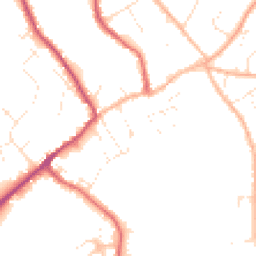 Daytime road noise heatmap for GL15 5HG