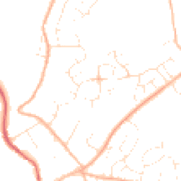 Daytime road noise heatmap for GL15 5NG