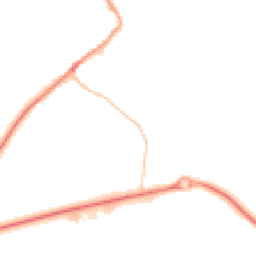 Night-time road noise heatmap for GL15 5TP