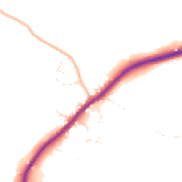 Daytime road noise heatmap for GL15 6BA