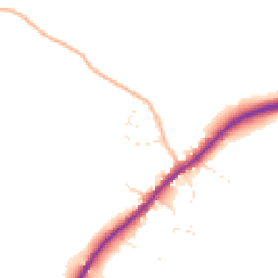 Daytime road noise heatmap for GL15 6BB