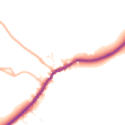 Daytime road noise heatmap for GL15 6BY