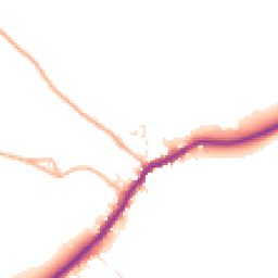 Daytime road noise heatmap for GL15 6DD