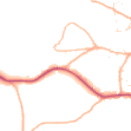Daytime road noise heatmap for GL15 6ET