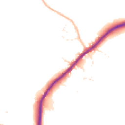 Daytime road noise heatmap for GL15 6FF