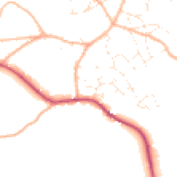 Daytime road noise heatmap for GL15 6HD