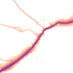 Daytime road noise heatmap for GL15 6HY