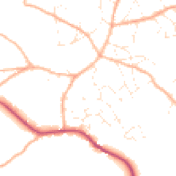 Daytime road noise heatmap for GL15 6JQ