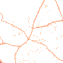 Daytime road noise heatmap for GL15 6JS