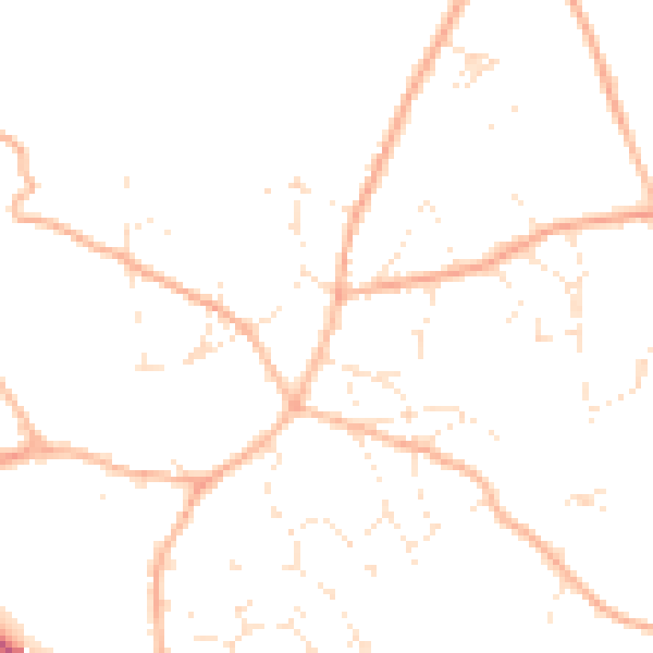 Daytime road noise heatmap for GL15 6JS