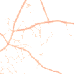 Daytime road noise heatmap for GL15 6LU