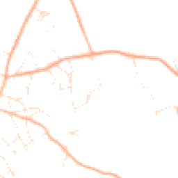 Daytime road noise heatmap for GL15 6LZ