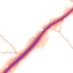 Daytime road noise heatmap for GL15 6PW