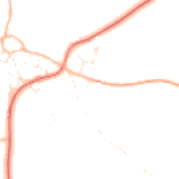 Daytime road noise heatmap for GL15 6TJ