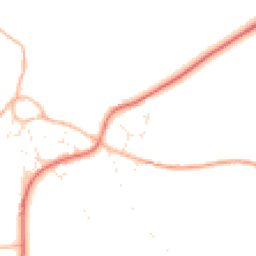 Daytime road noise heatmap for GL15 6TN