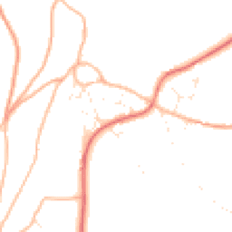 Daytime road noise heatmap for GL15 6TP