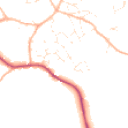 Daytime road noise heatmap for GL15 6XN
