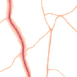 Daytime road noise heatmap for GL18 1DF