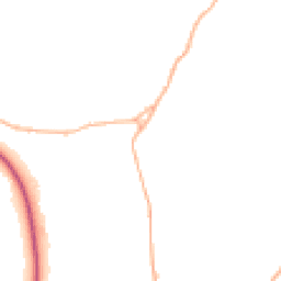 Daytime road noise heatmap for GL18 1DP