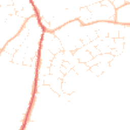 Daytime road noise heatmap for GL18 1ET