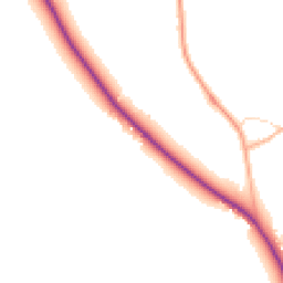 Daytime road noise heatmap for GL18 1HG