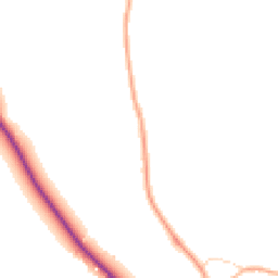 Daytime road noise heatmap for GL18 1HJ