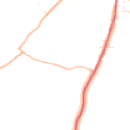 Daytime road noise heatmap for GL18 1JH