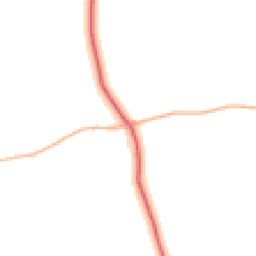 Daytime road noise heatmap for GL18 1JQ