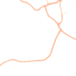 Daytime road noise heatmap for GL18 1JS