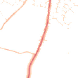 Daytime road noise heatmap for GL18 1LA
