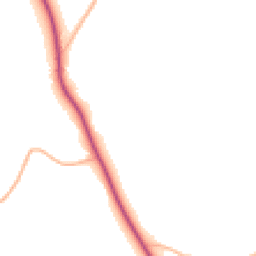 Daytime road noise heatmap for GL18 1LS