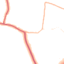 Daytime road noise heatmap for GL18 2AD