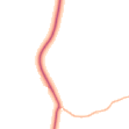 Daytime road noise heatmap for GL18 2DD